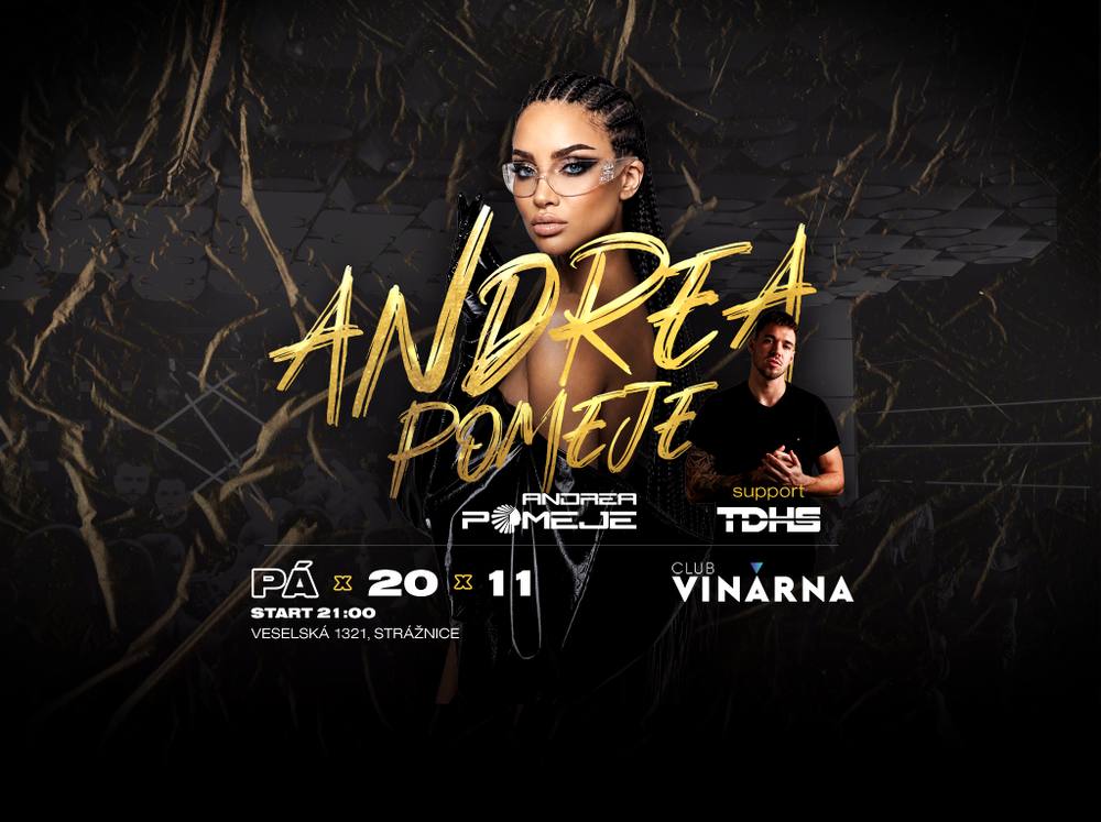 Plakát akce Andrea Pomeje